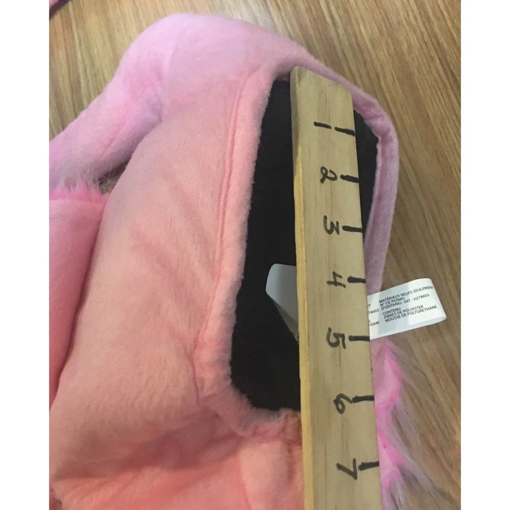 Pink Flamingo Hat Party Costume Tropical Animal Bird Theme Beach Size Adult